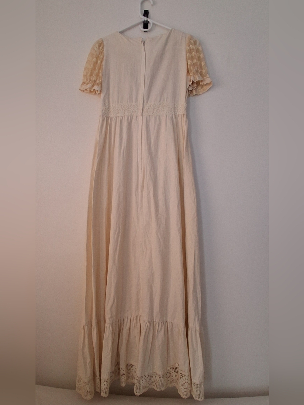 Vintage 1971 Original Gunne Sax By Jessica San Francisco Maxi Wedding Dress - Picture 2 of 15
